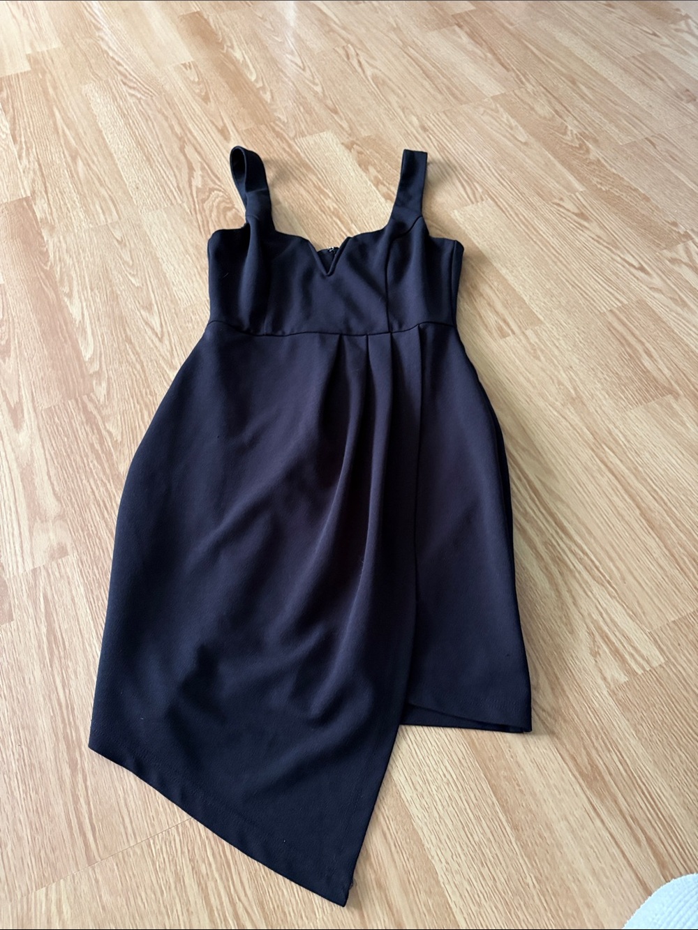 Lulus Black Asymmetrical Dress